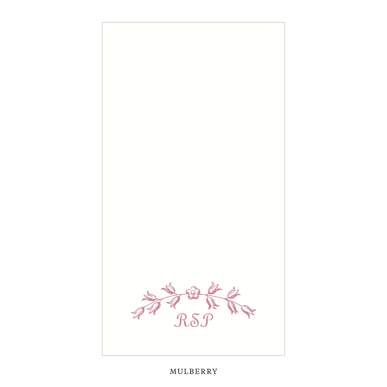 Campbell Motif Dinner Napkin