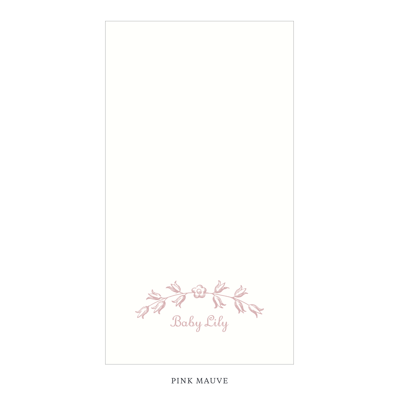 Campbell Motif Dinner Napkin