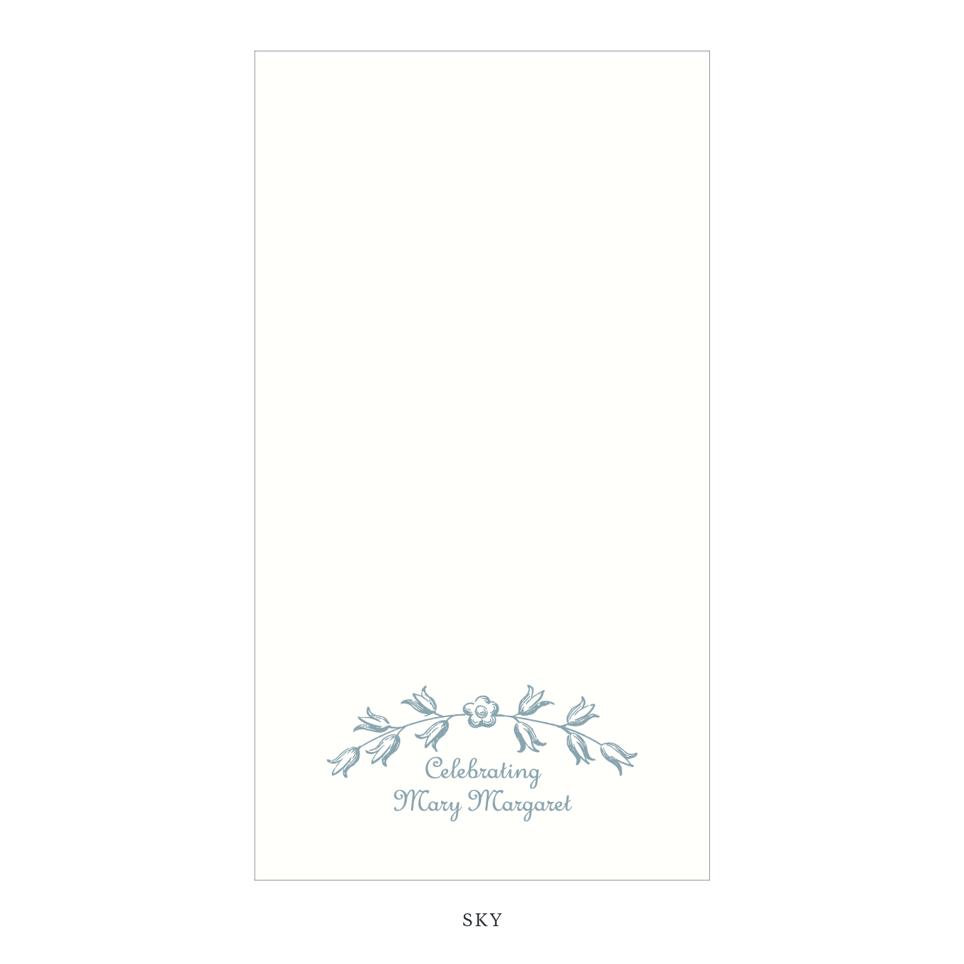 Campbell Motif Dinner Napkin