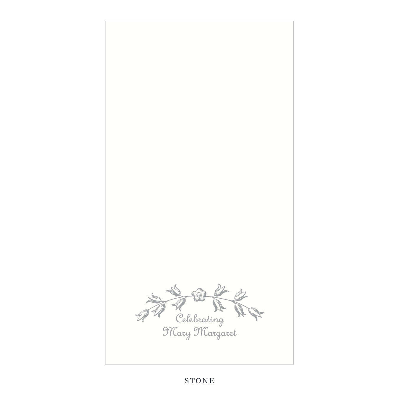 Campbell Motif Dinner Napkin