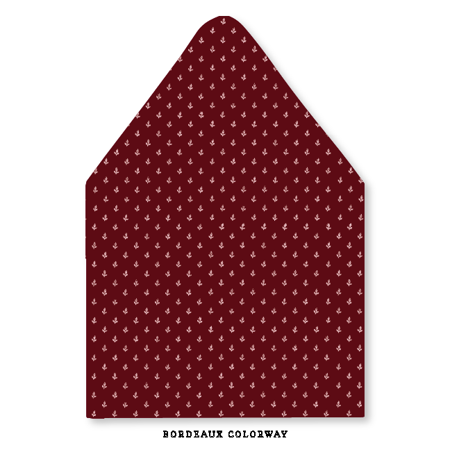 Country Tulip Envelope Liner