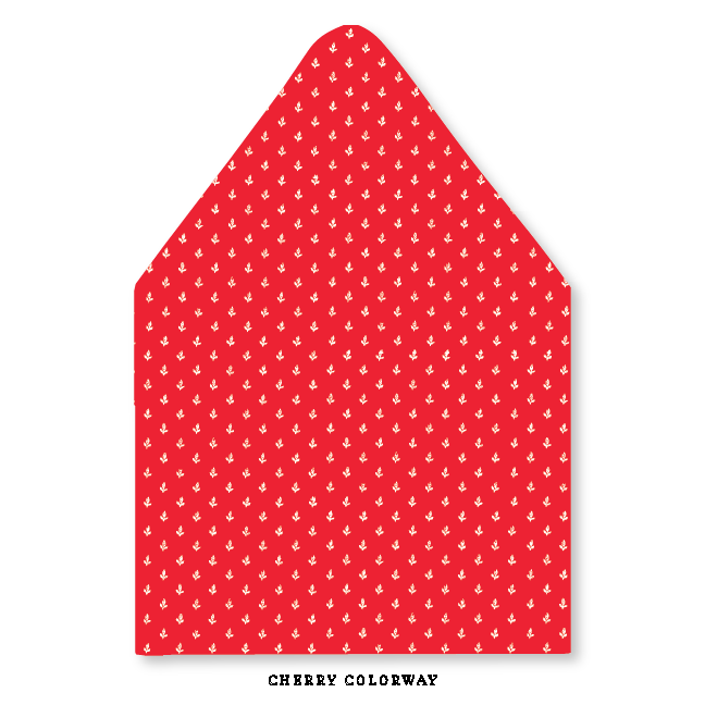 Country Tulip Envelope Liner