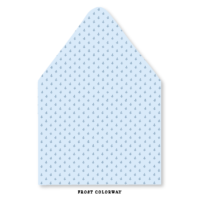Country Tulip Envelope Liner