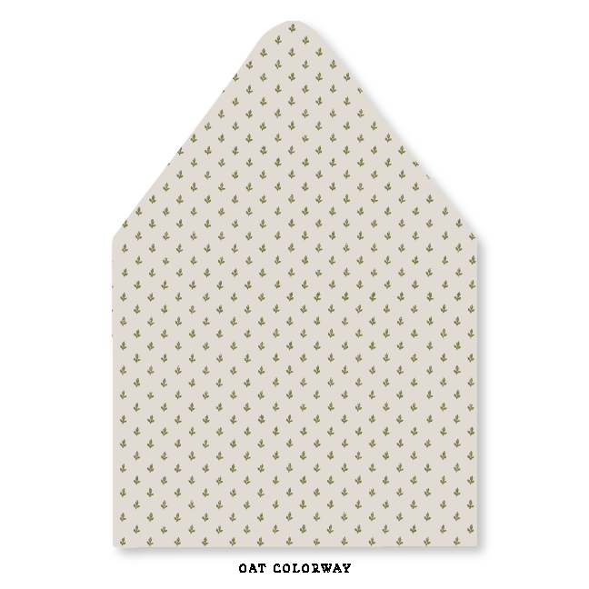 Country Tulip Envelope Liner