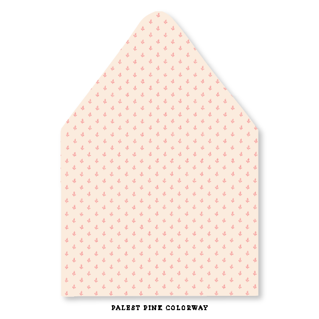 Country Tulip Envelope Liner