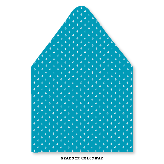 Country Tulip Envelope Liner