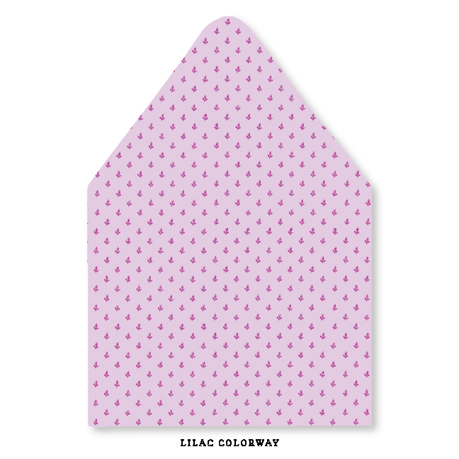 Country Tulip Envelope Liner