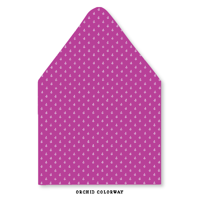 Country Tulip Envelope Liner