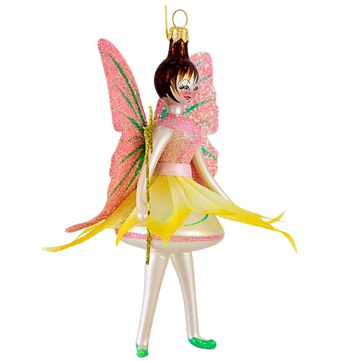 Dewdrop Fairy Ballerina Italian Glass Ornament