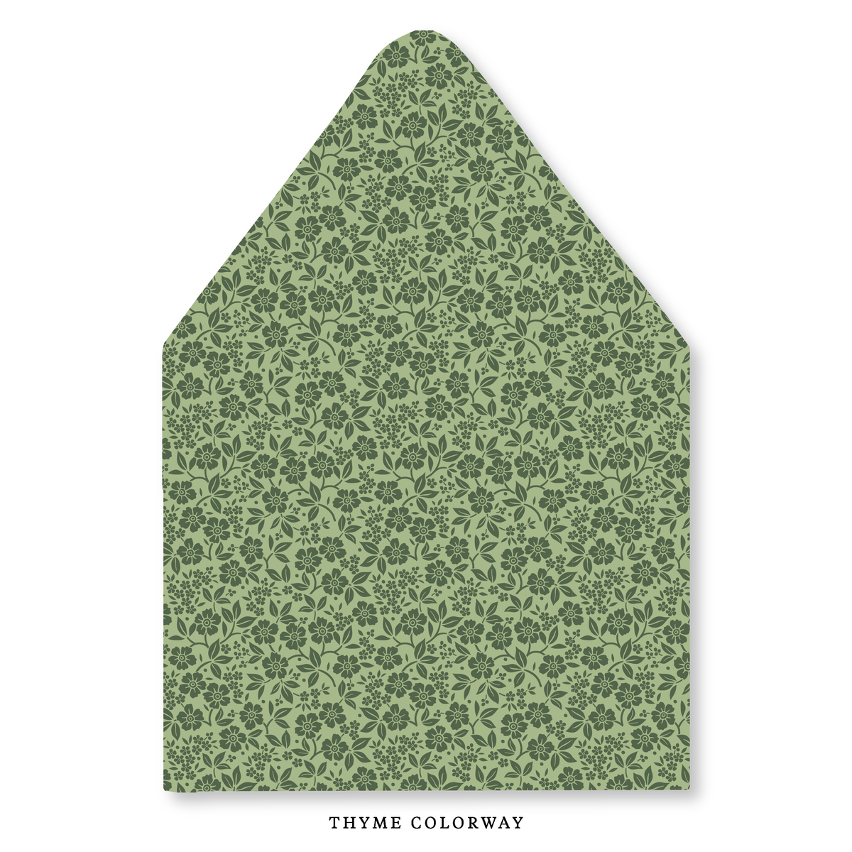 Garden Posy Envelope Liner