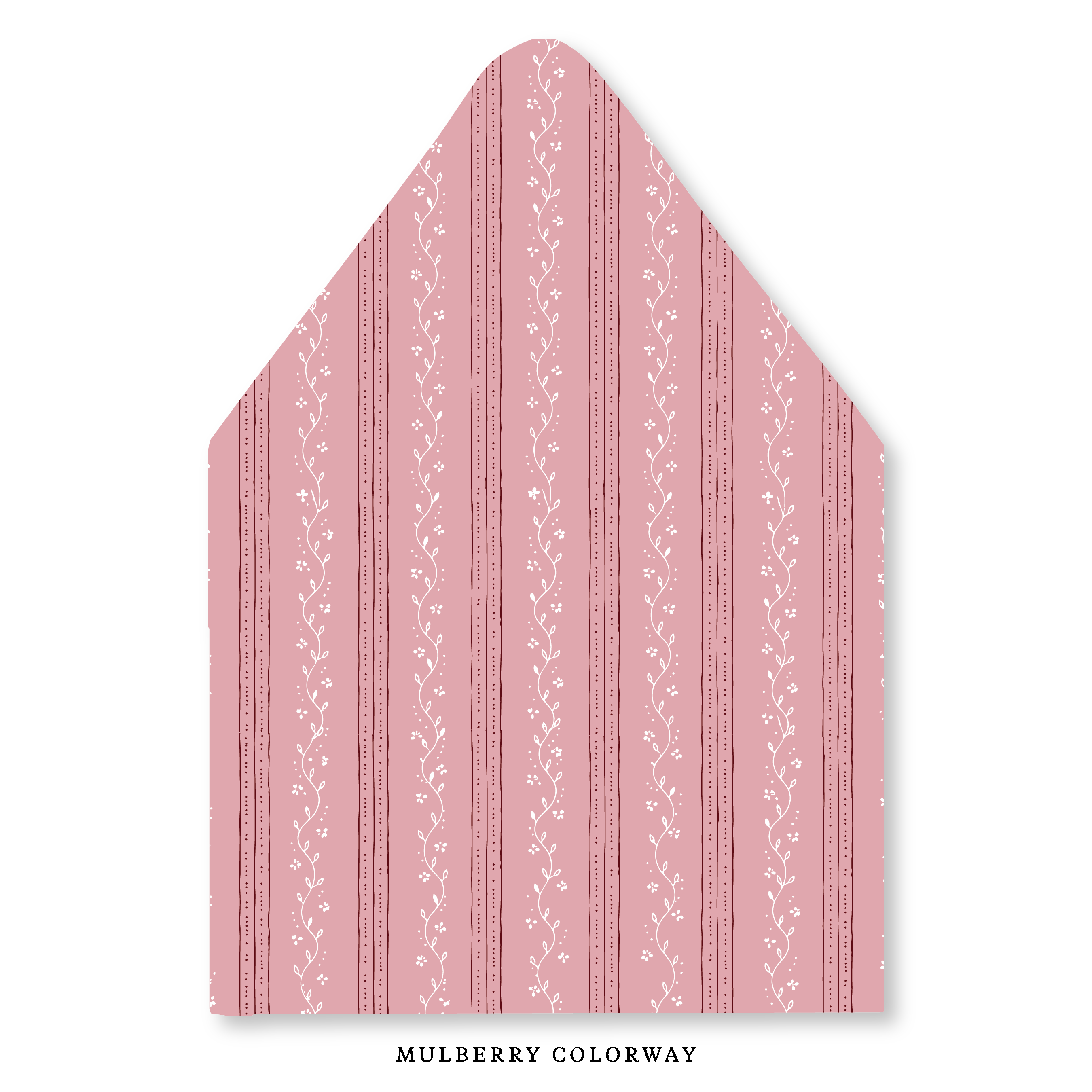 Garden Stripe Envelope Liner