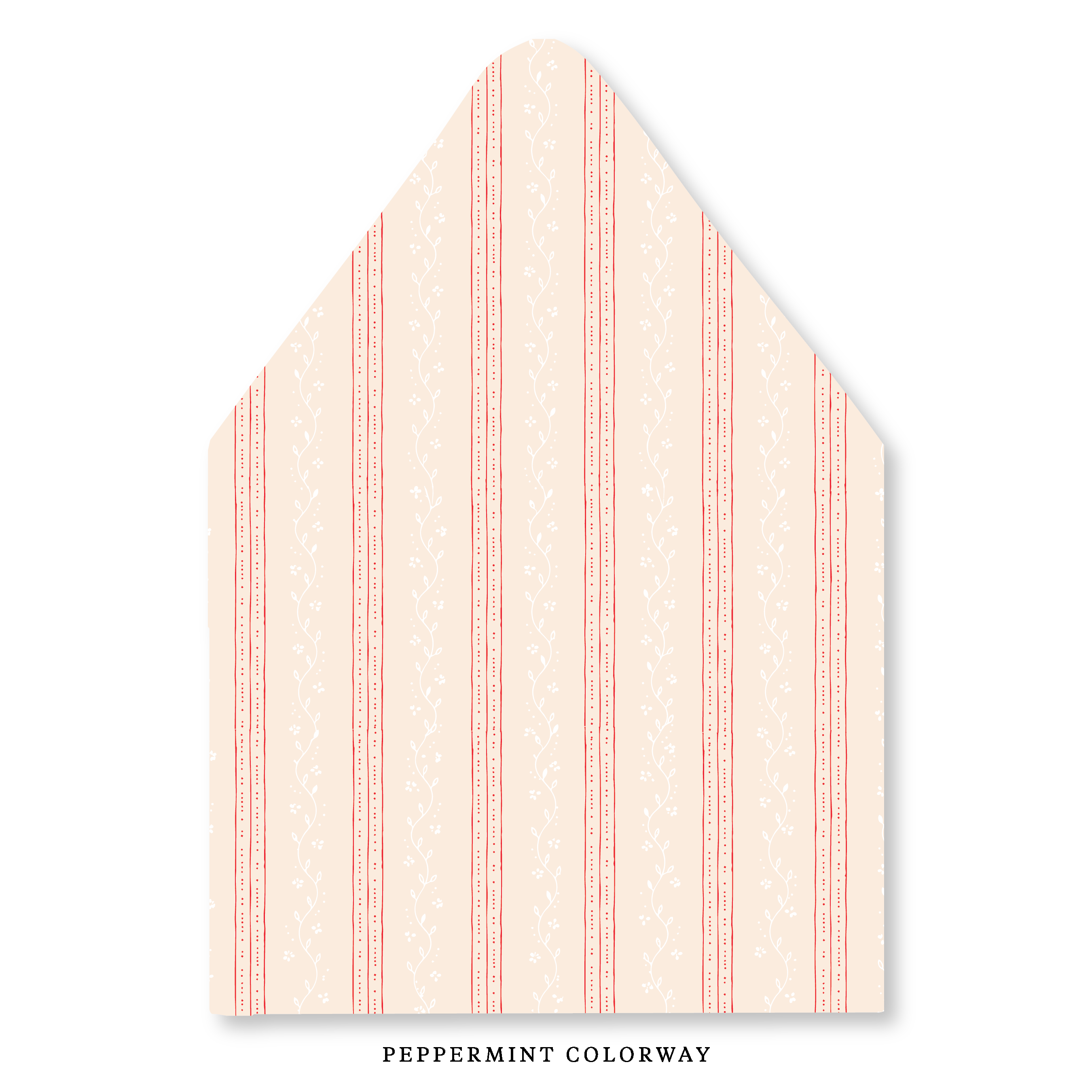 Garden Stripe Envelope Liner