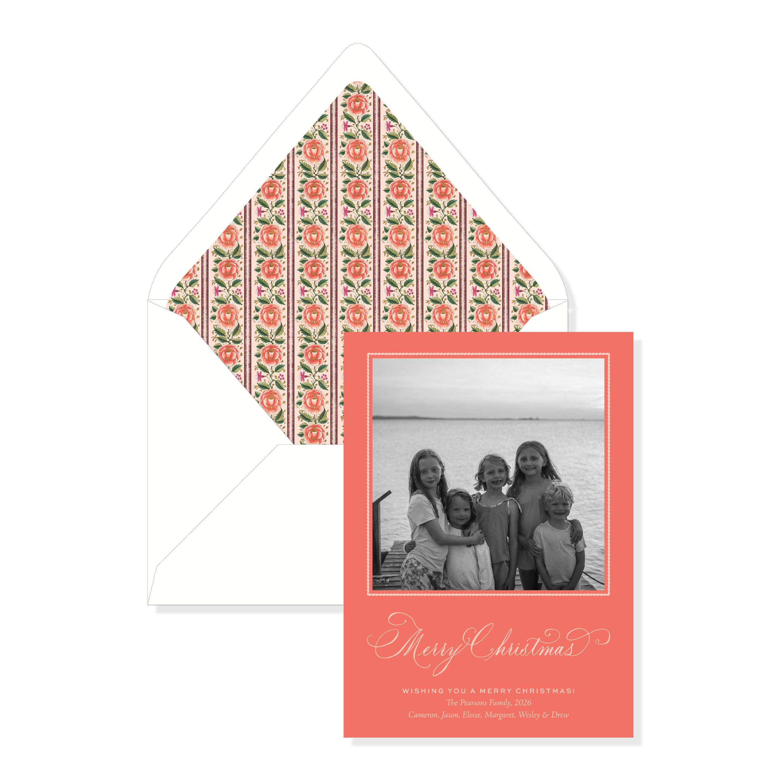 Greyfriars Garden Classic Printed Holiday Card
