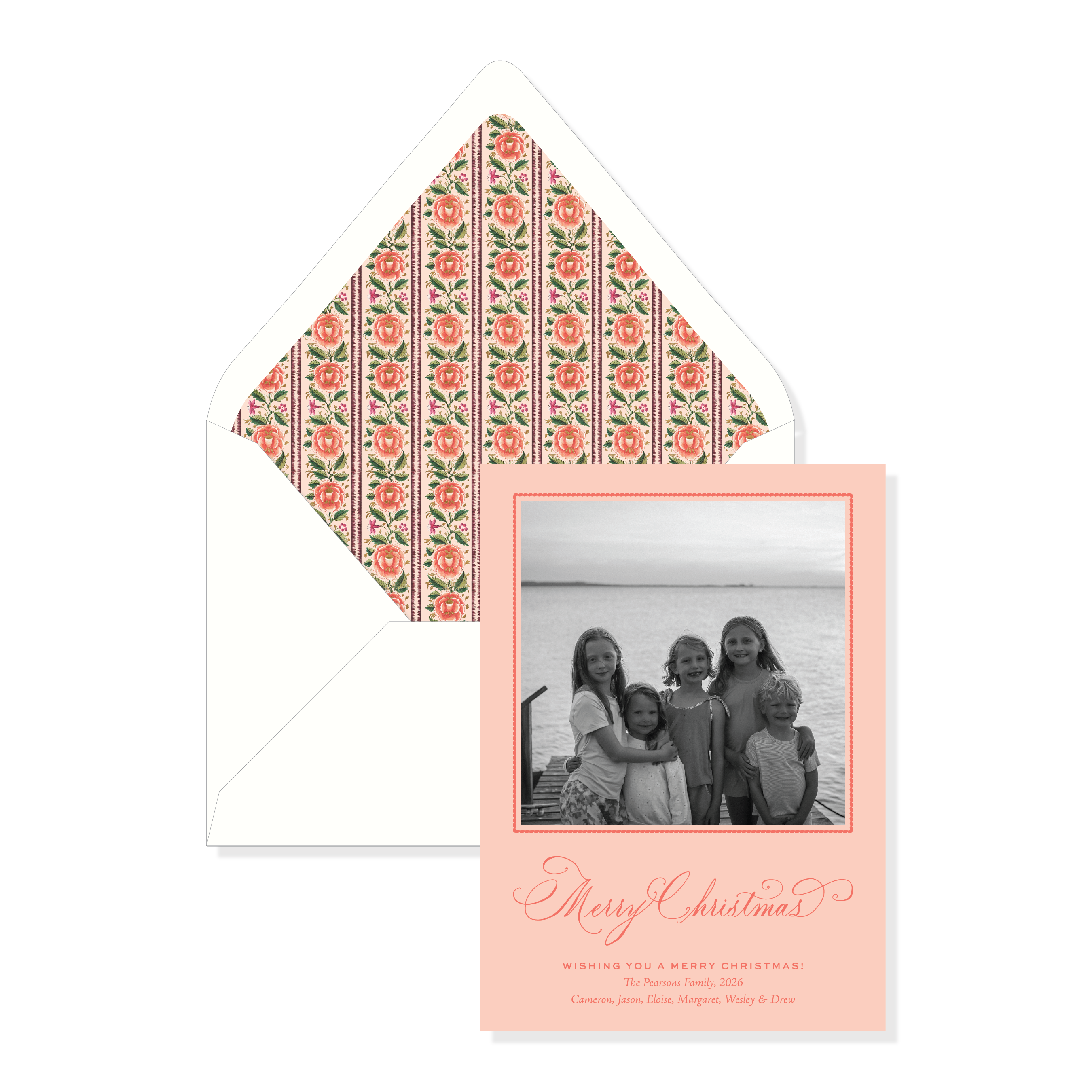 Greyfriars Garden Classic Printed Holiday Card