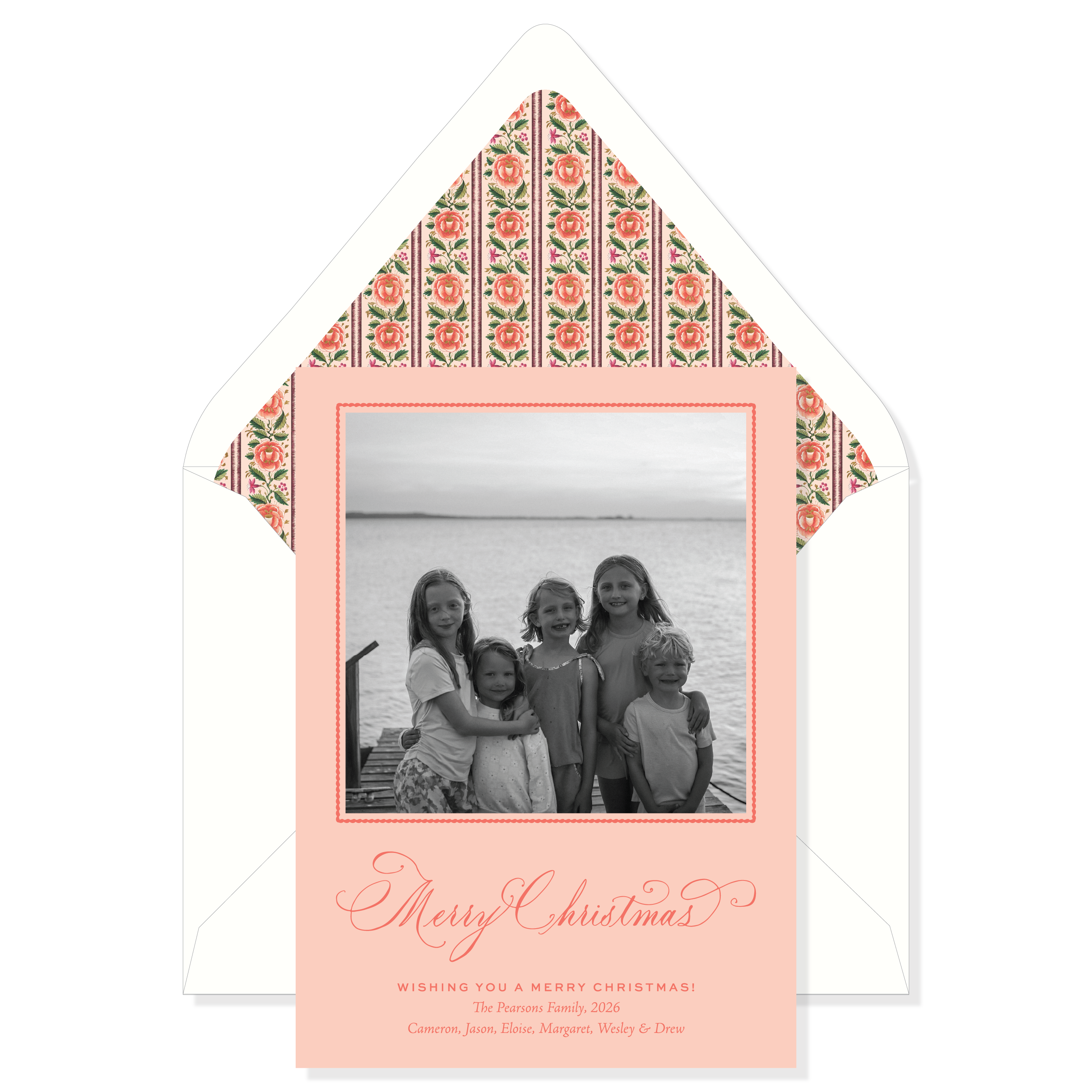 Greyfriars Garden Classic Printed Holiday Card