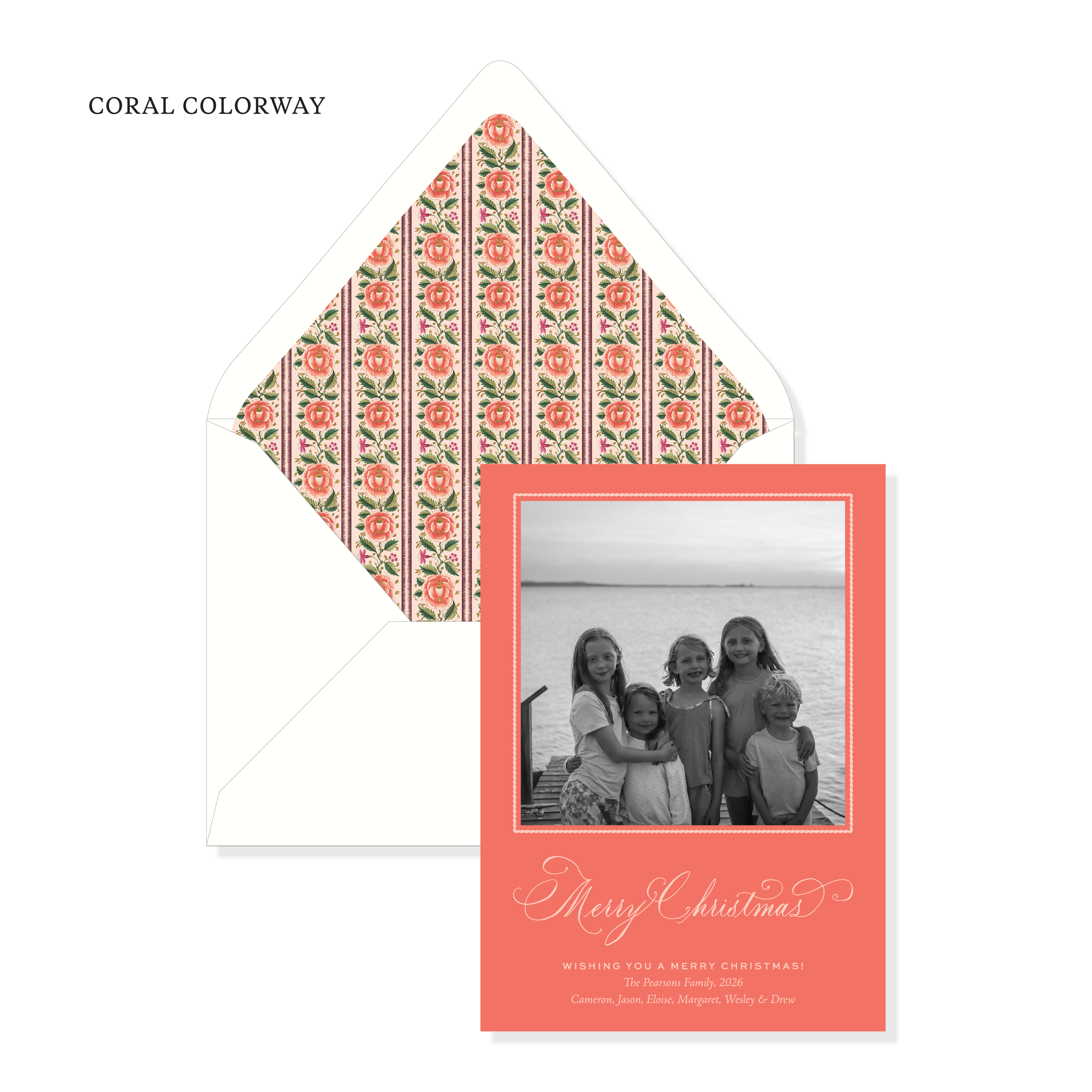 Greyfriars Garden Classic Printed Holiday Card