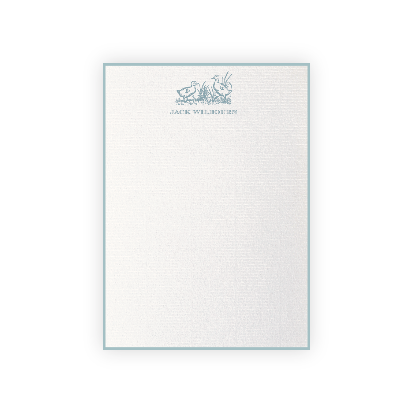 Heath Motif Notecard