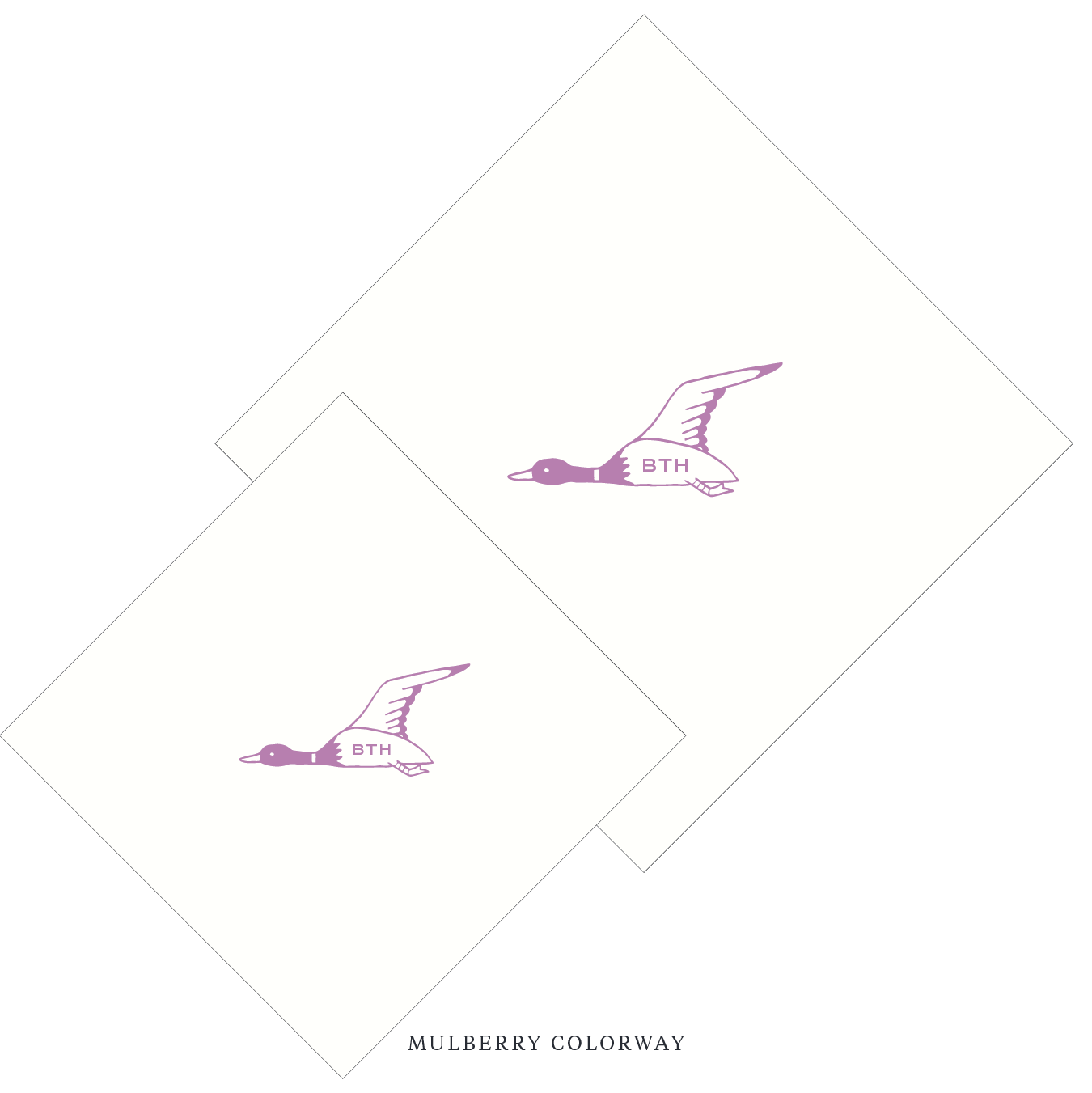 Hampstead Motif Cocktail Napkin