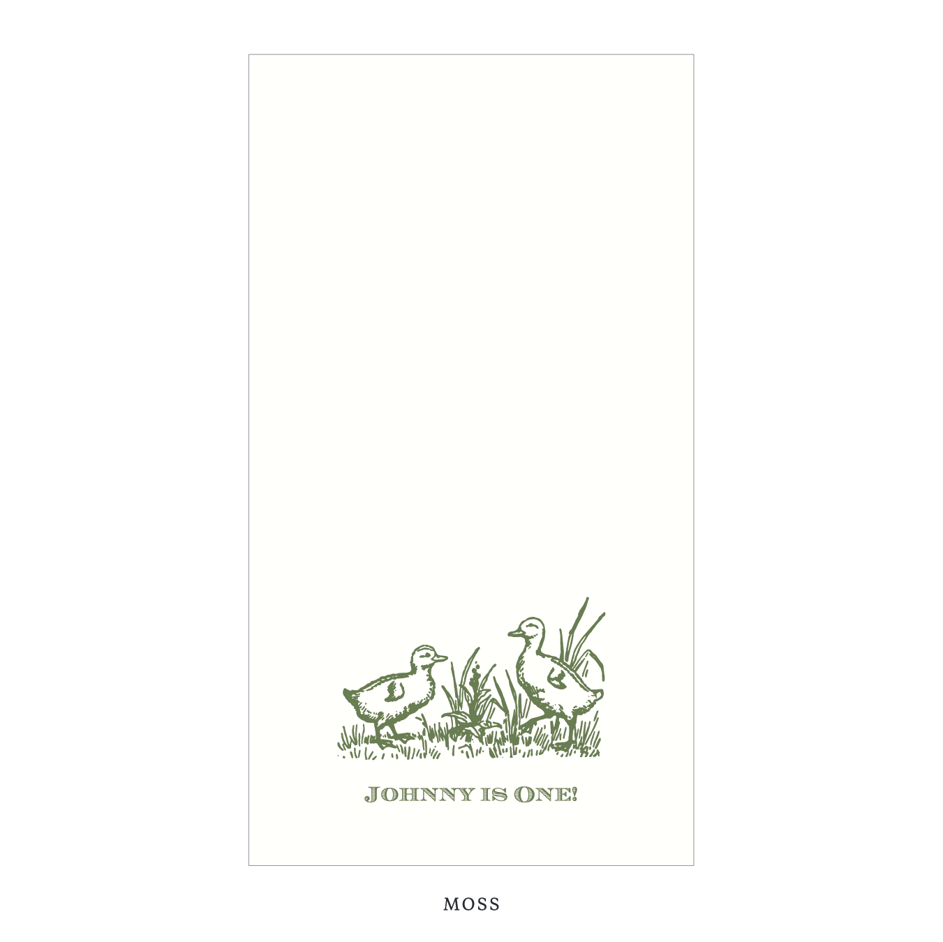 Heath Motif Dinner Napkin