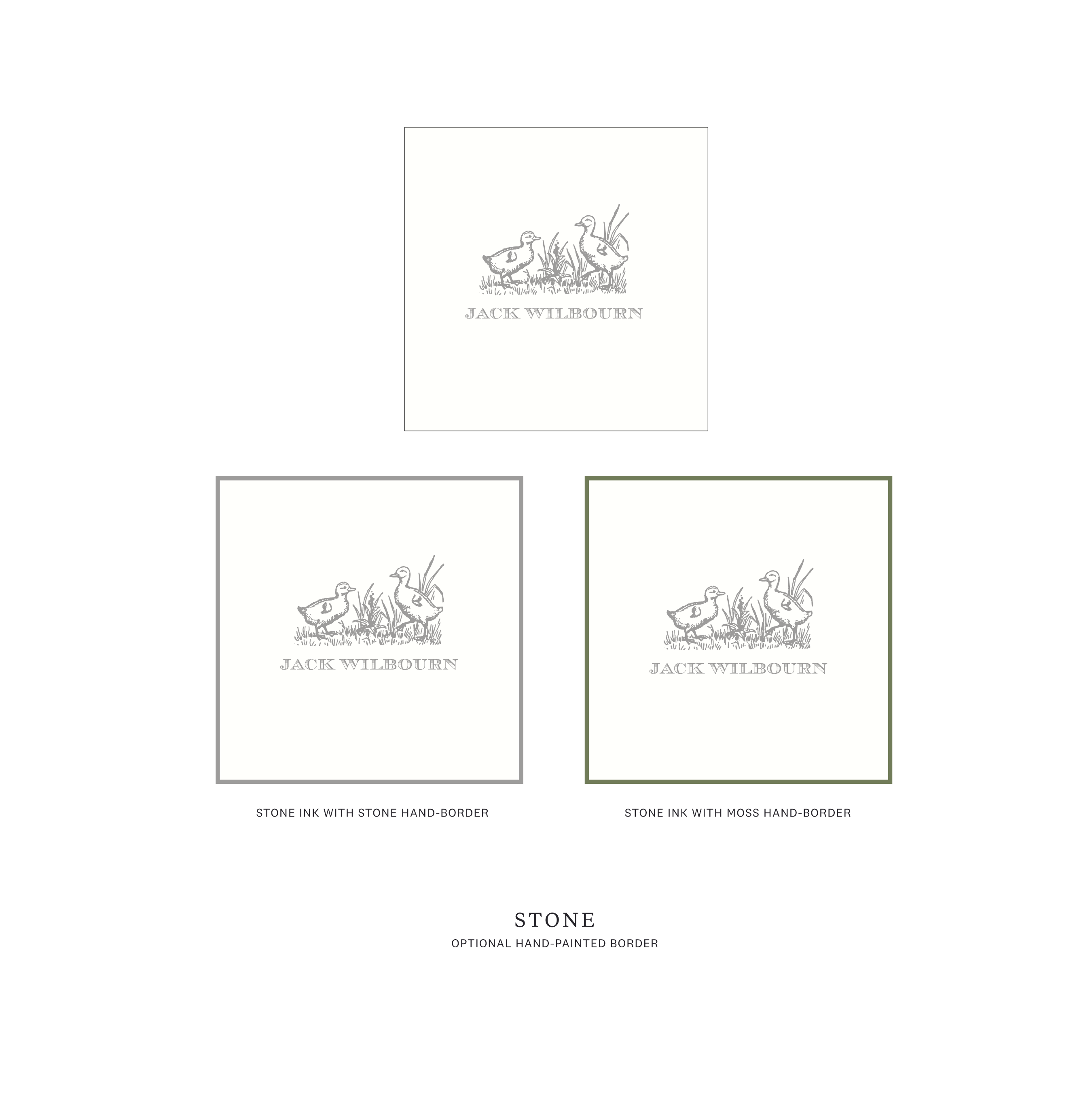 Heath Motif Gift Enclosures