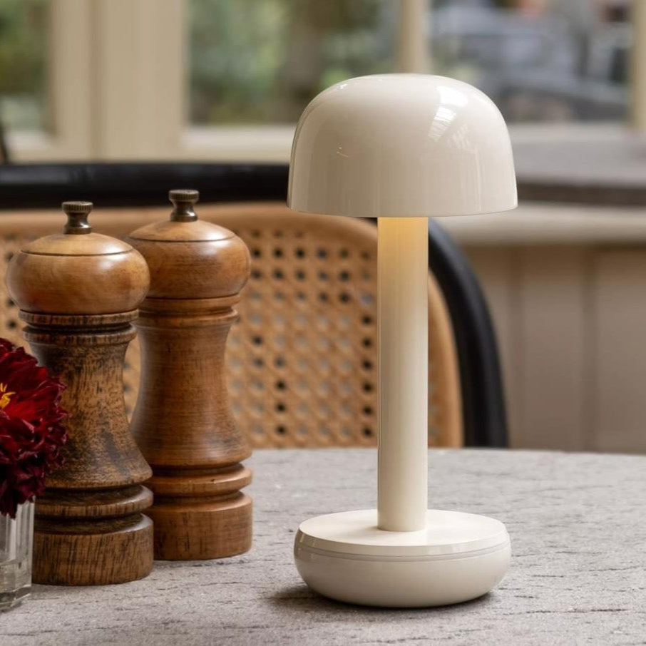 Humble II Portable Lamp, Ivory Gloss