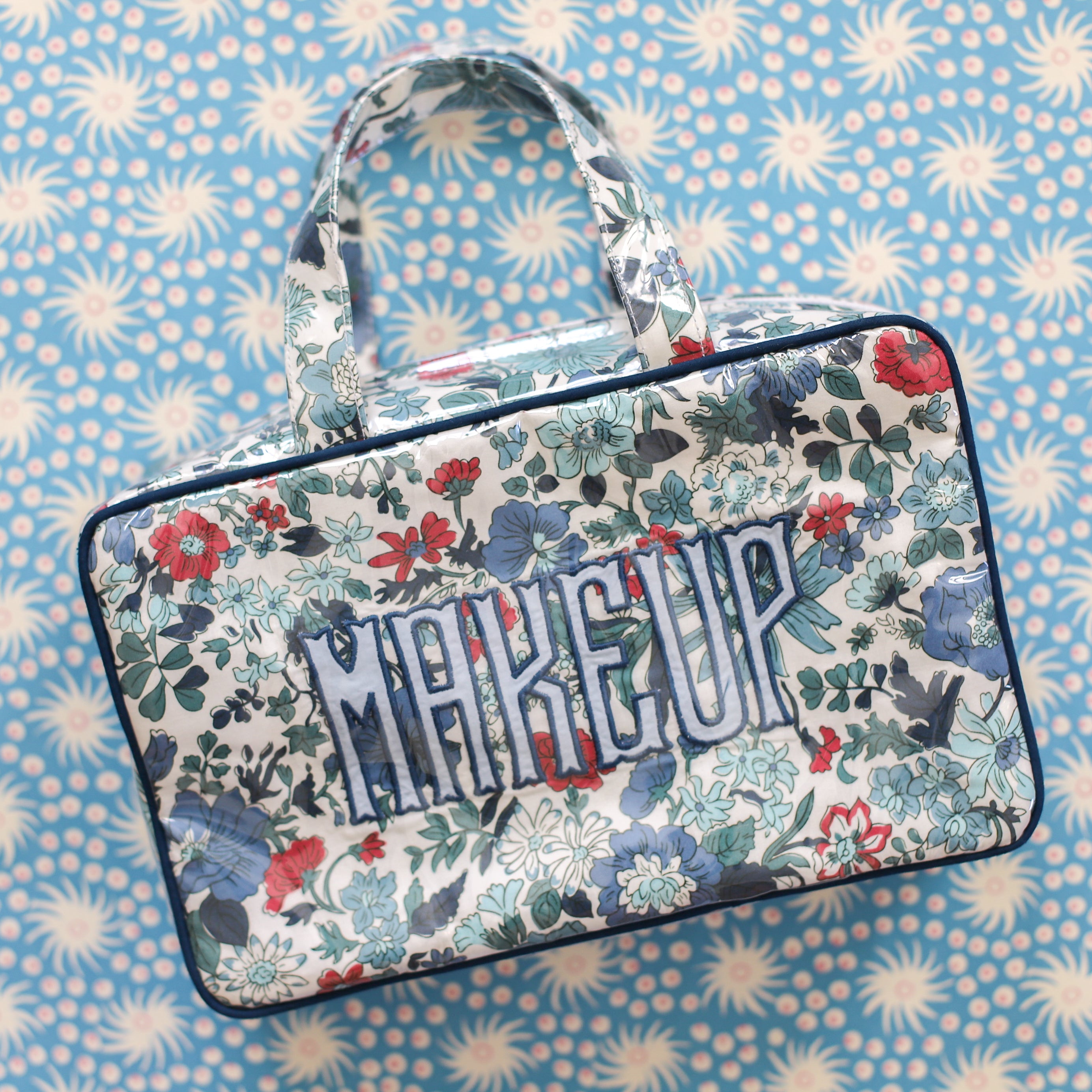 Daisy Morisia Small Top Handled Makeup Case