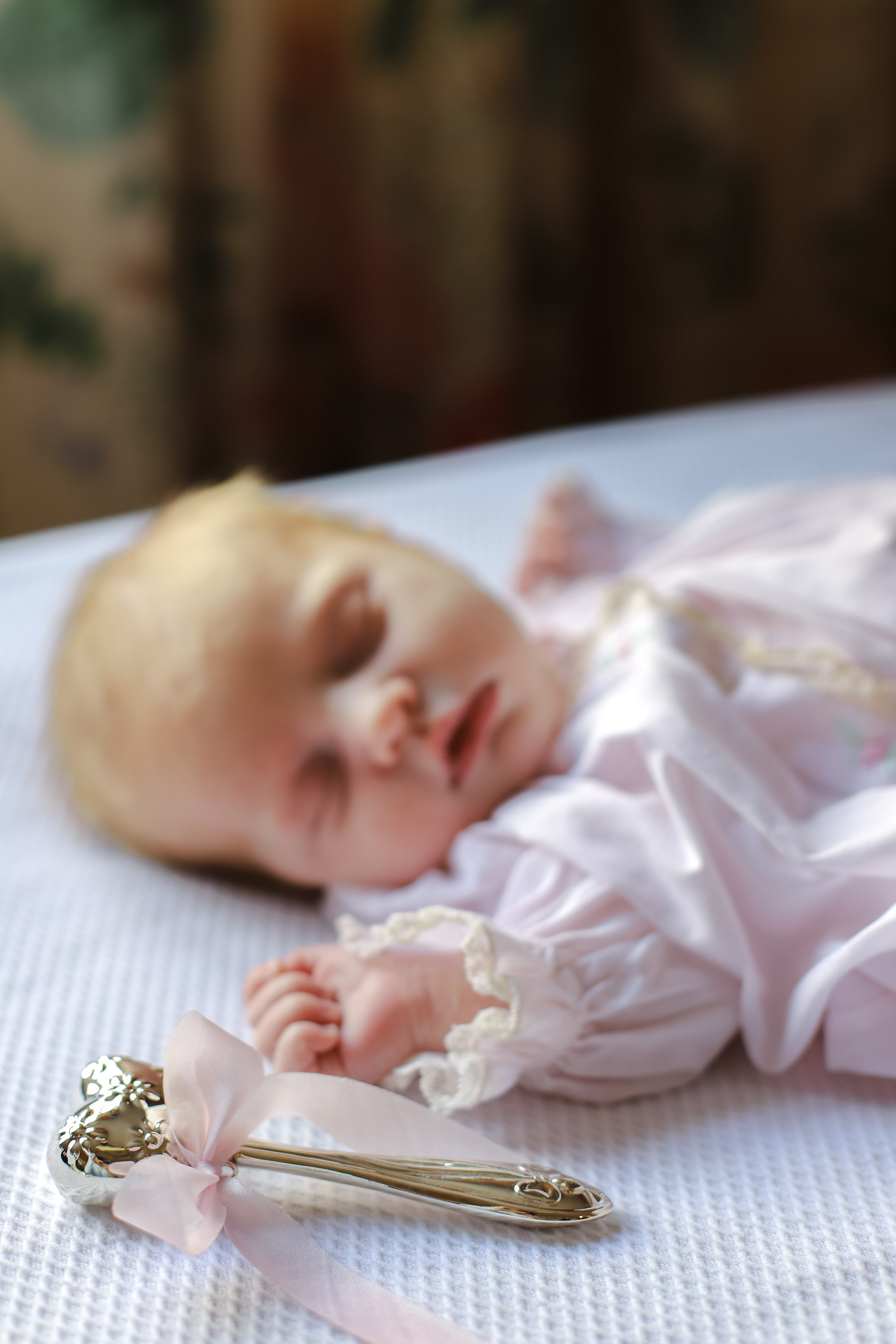 Silver Heart Rattle