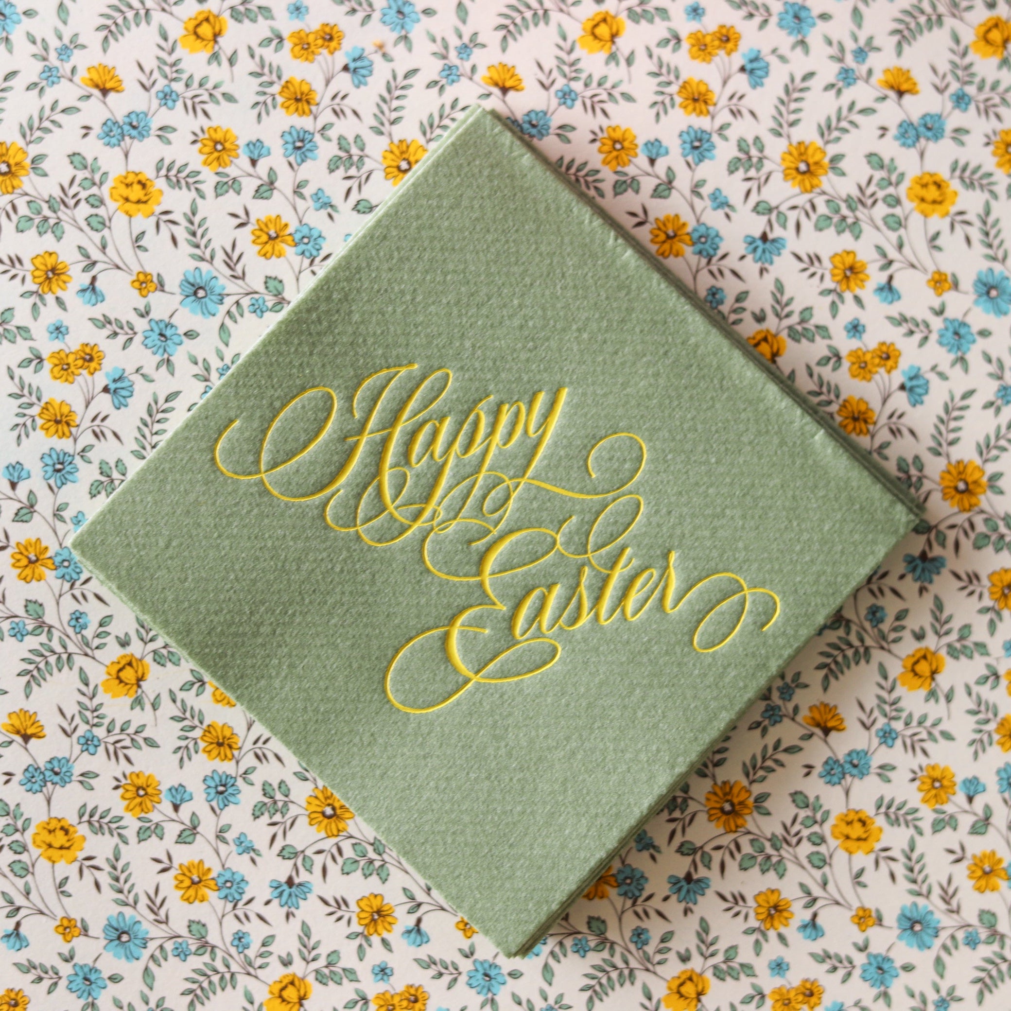 Happy Easter Petite Cocktail Napkins