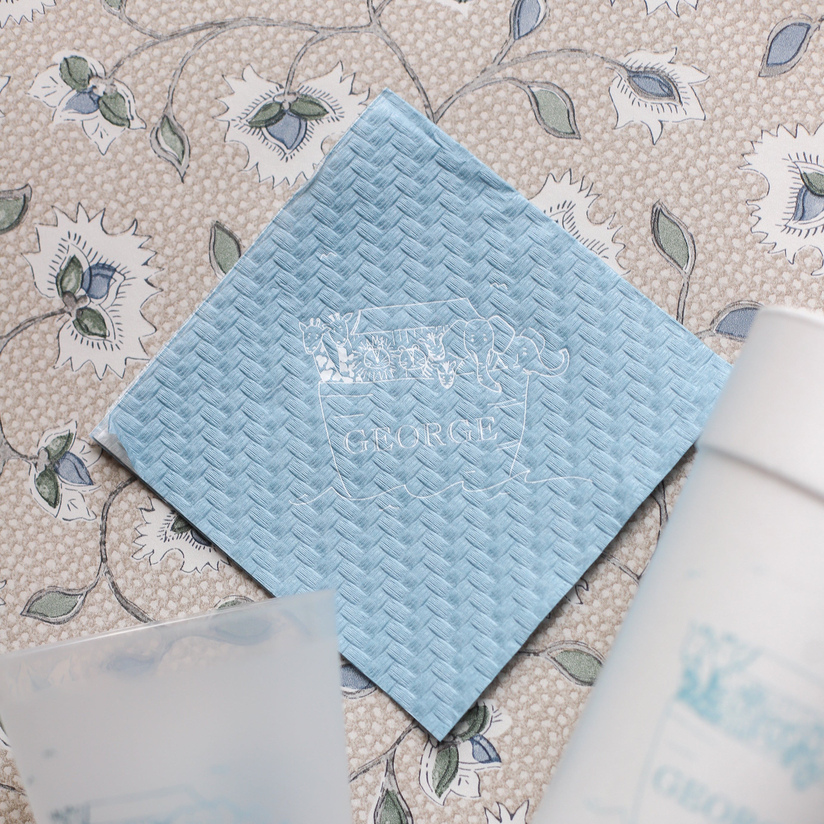 George Woven Napkin