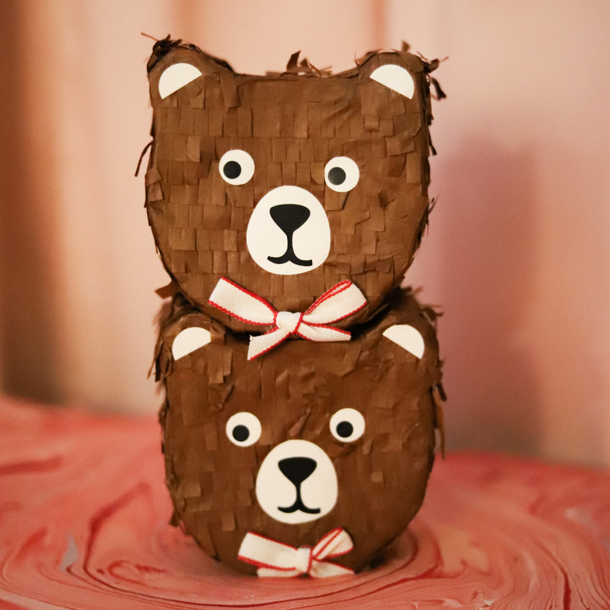 Mr. Bear Surprise Ball is filled with whimsical treats, toys and tiny treasures. Refillable and designed in the USA for festive gifting and holiday fun.