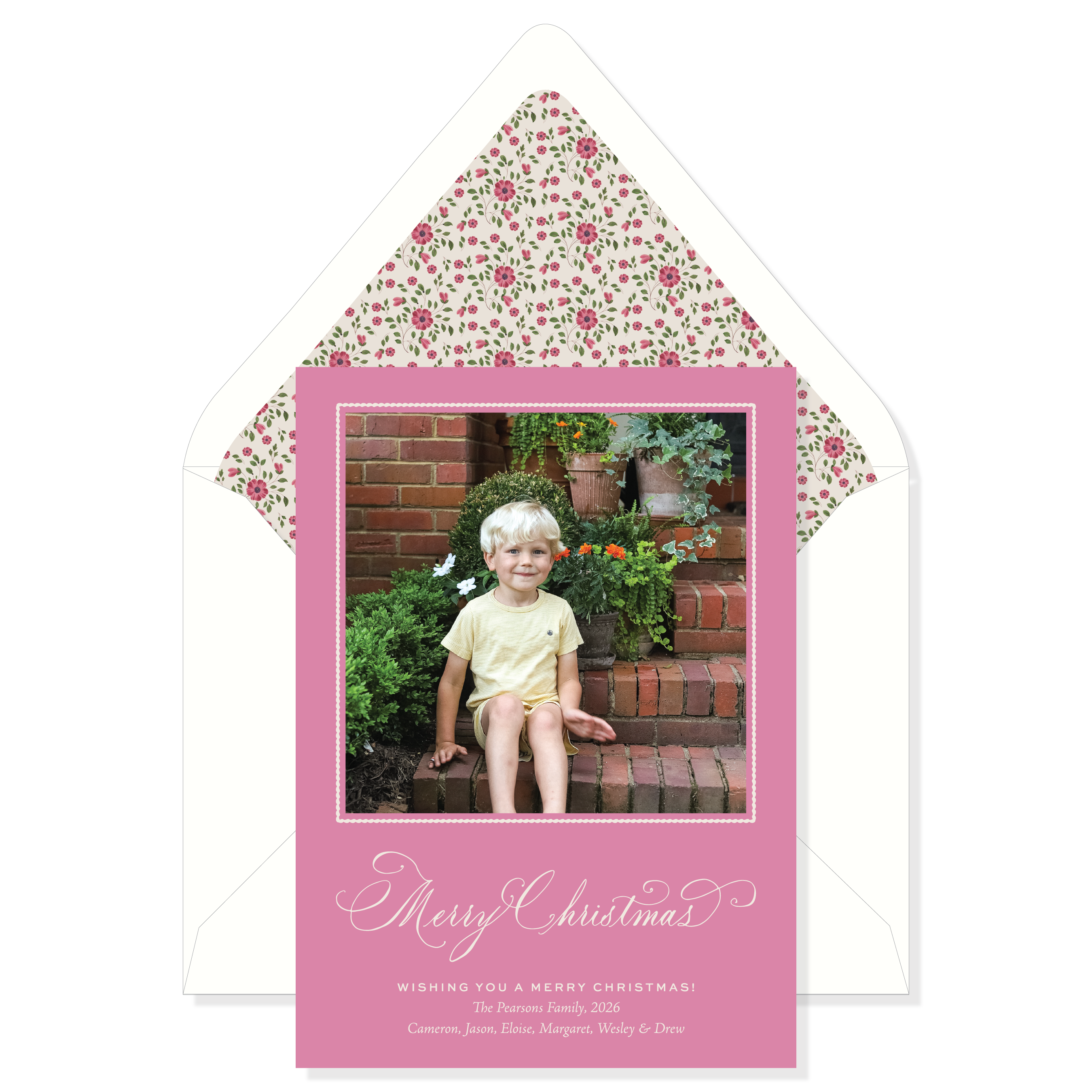 Kitsgate Garden Classic Printed Holiday Card