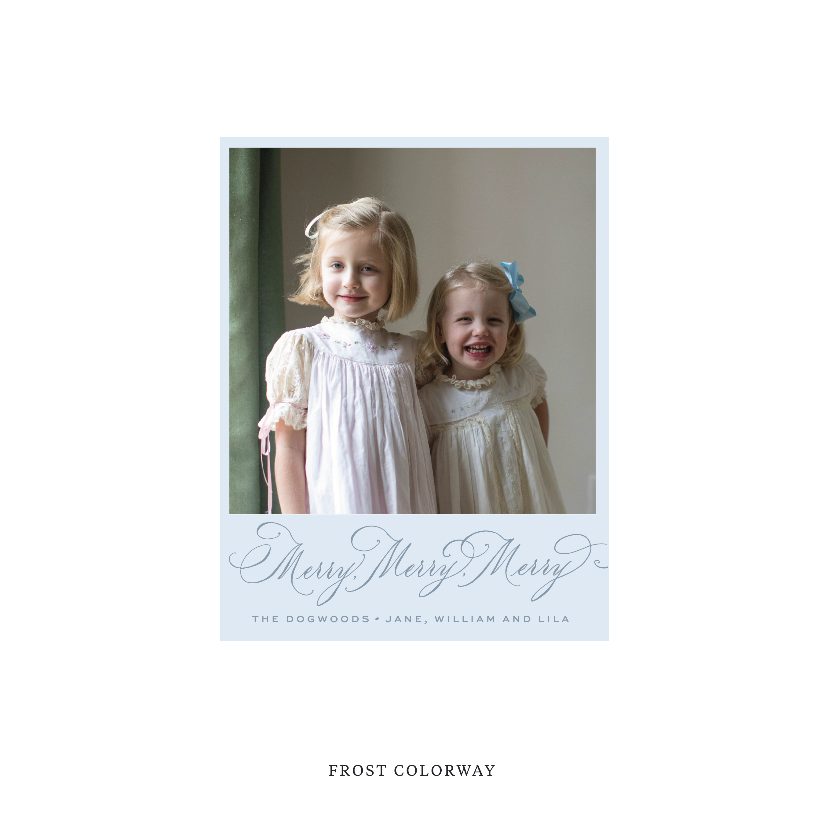 Ludlow Classic Flat Print Holiday Card, Small II