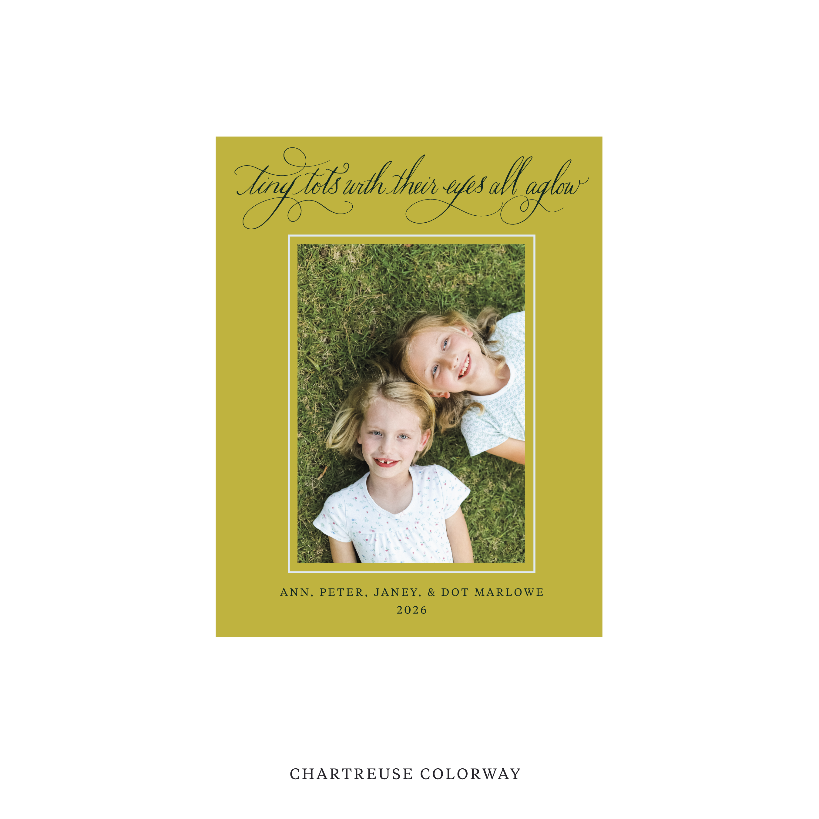 Bexley Classic Flat Print Holiday Card, Small