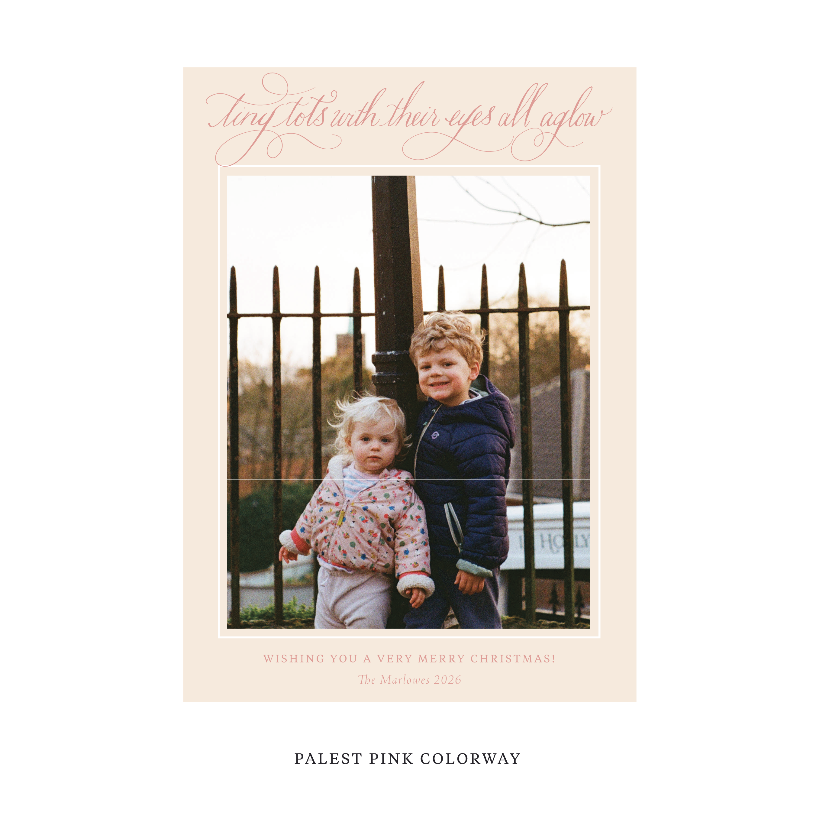 Bexley Classic Flat Print Holiday Card, Large