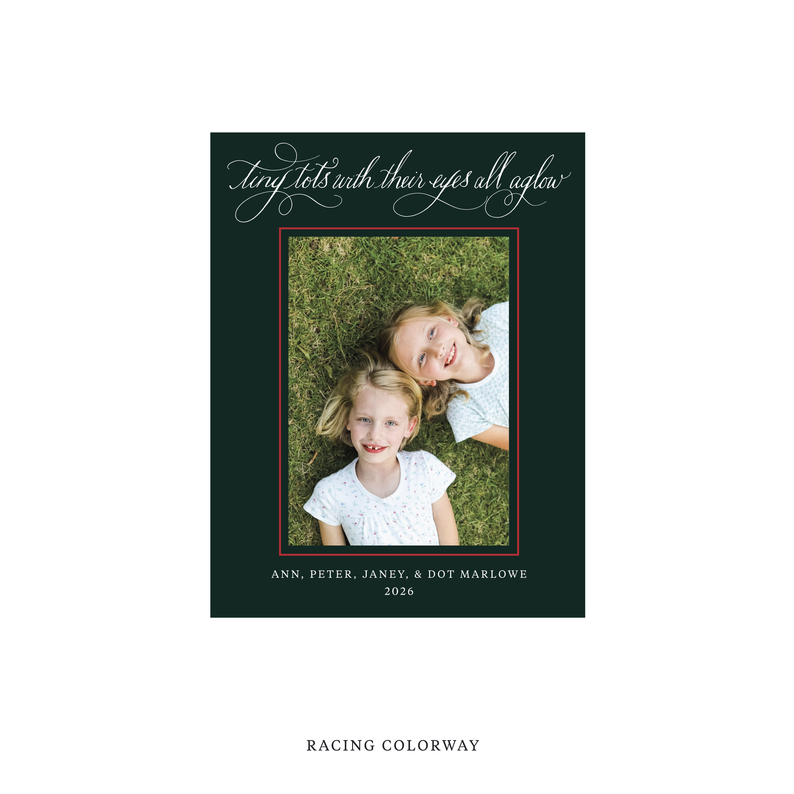 Bexley Classic Flat Print Holiday Card, Small