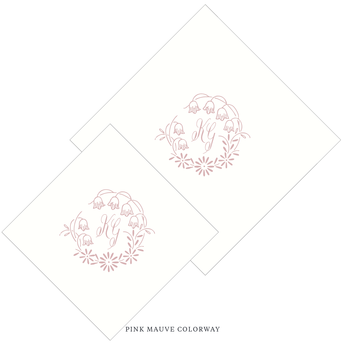 Mayfair Motif Cocktail Napkin