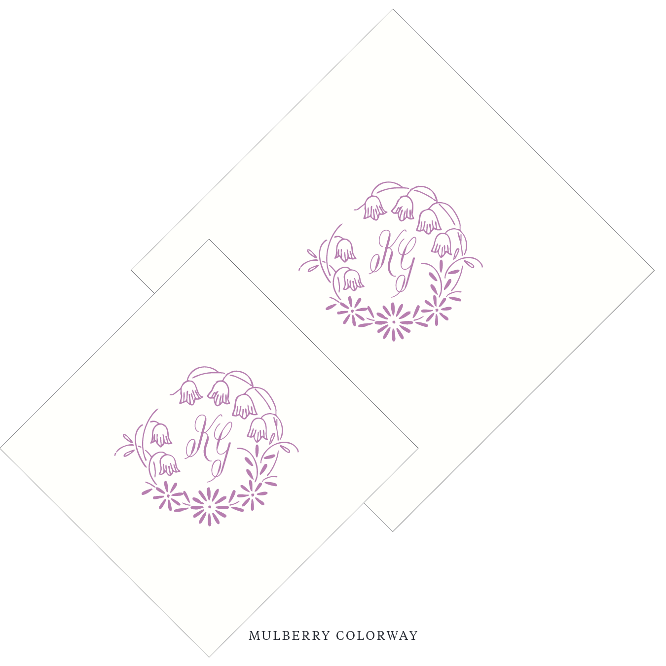 Mayfair Motif Cocktail Napkin