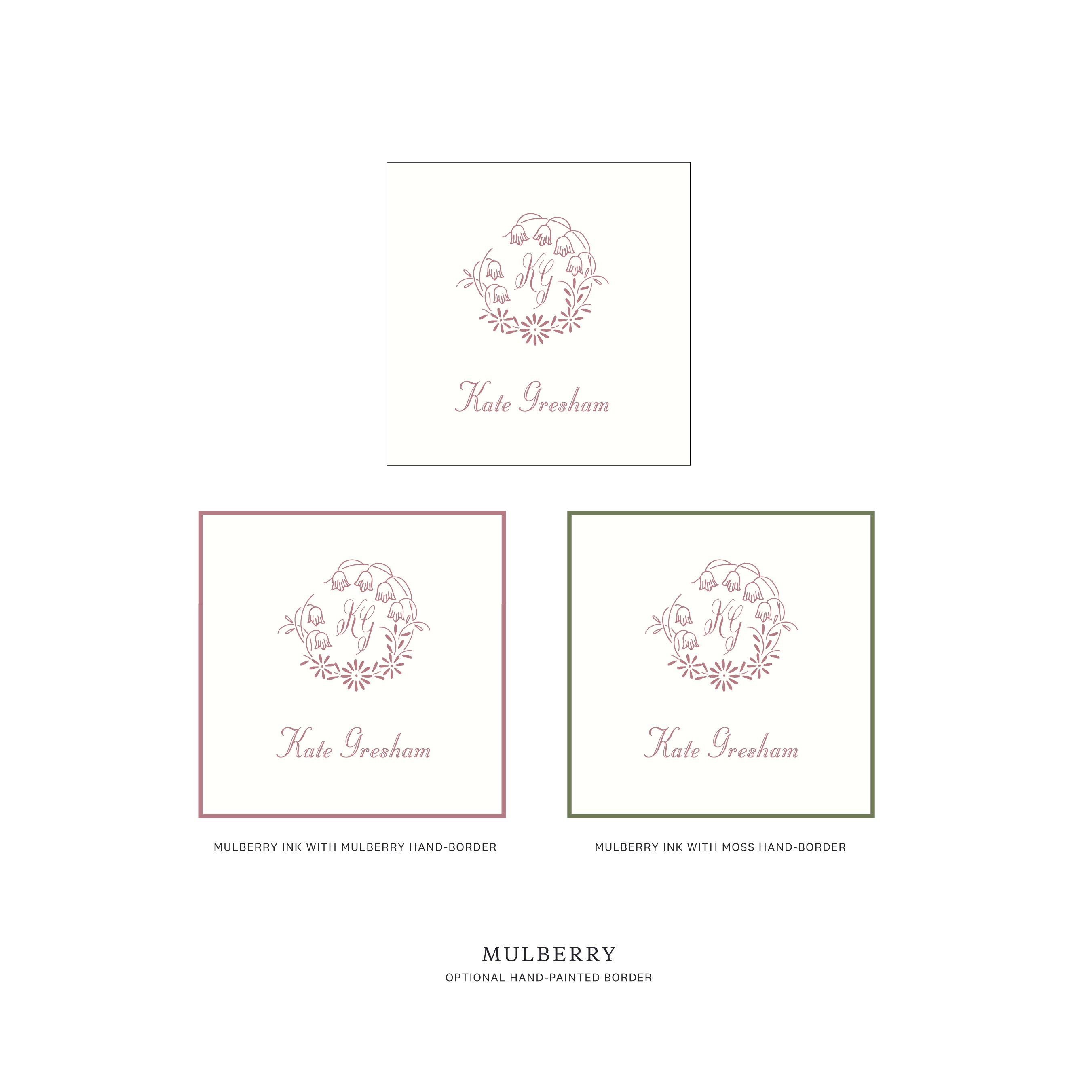Mayfair Motif Gift Enclosures