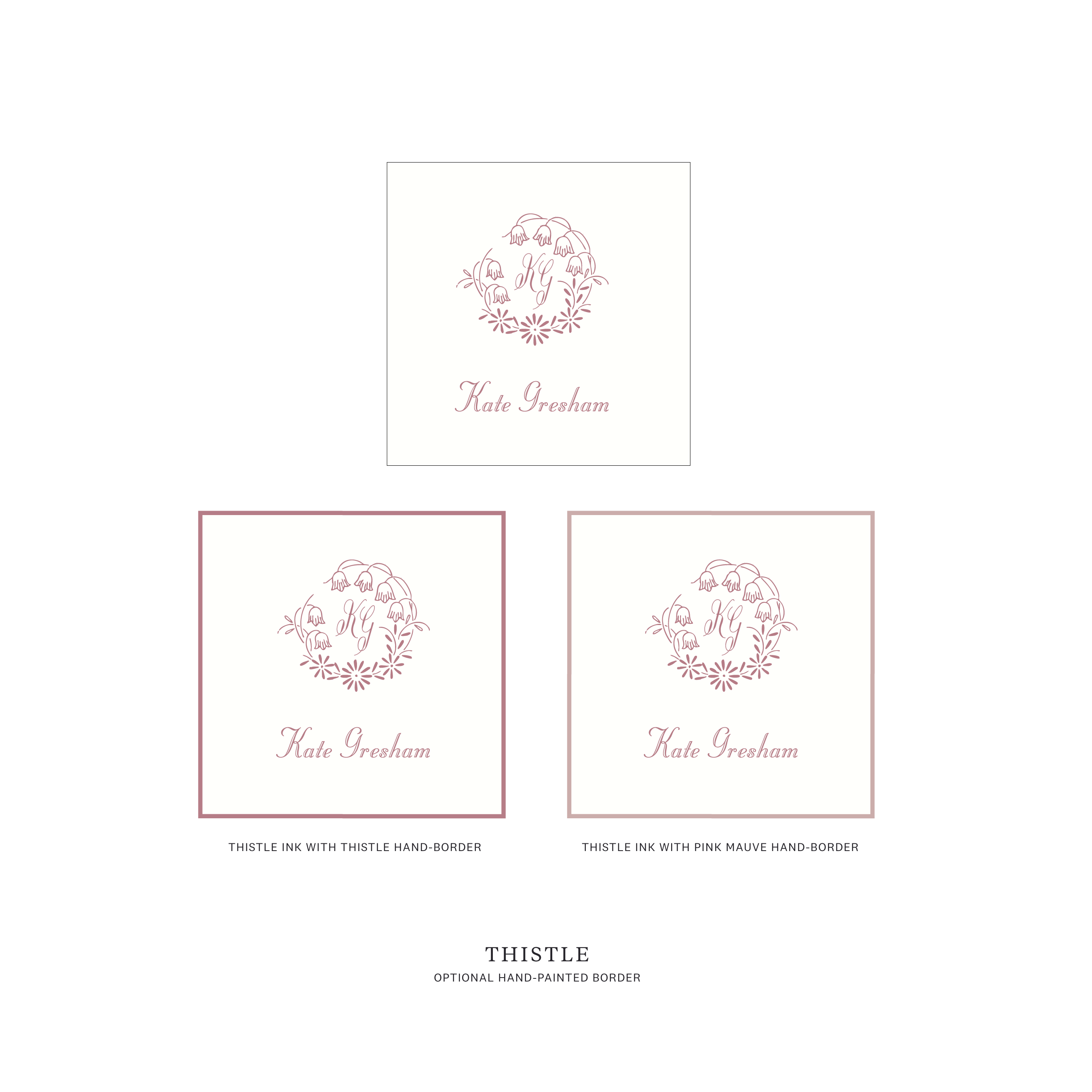 Mayfair Motif Gift Enclosures