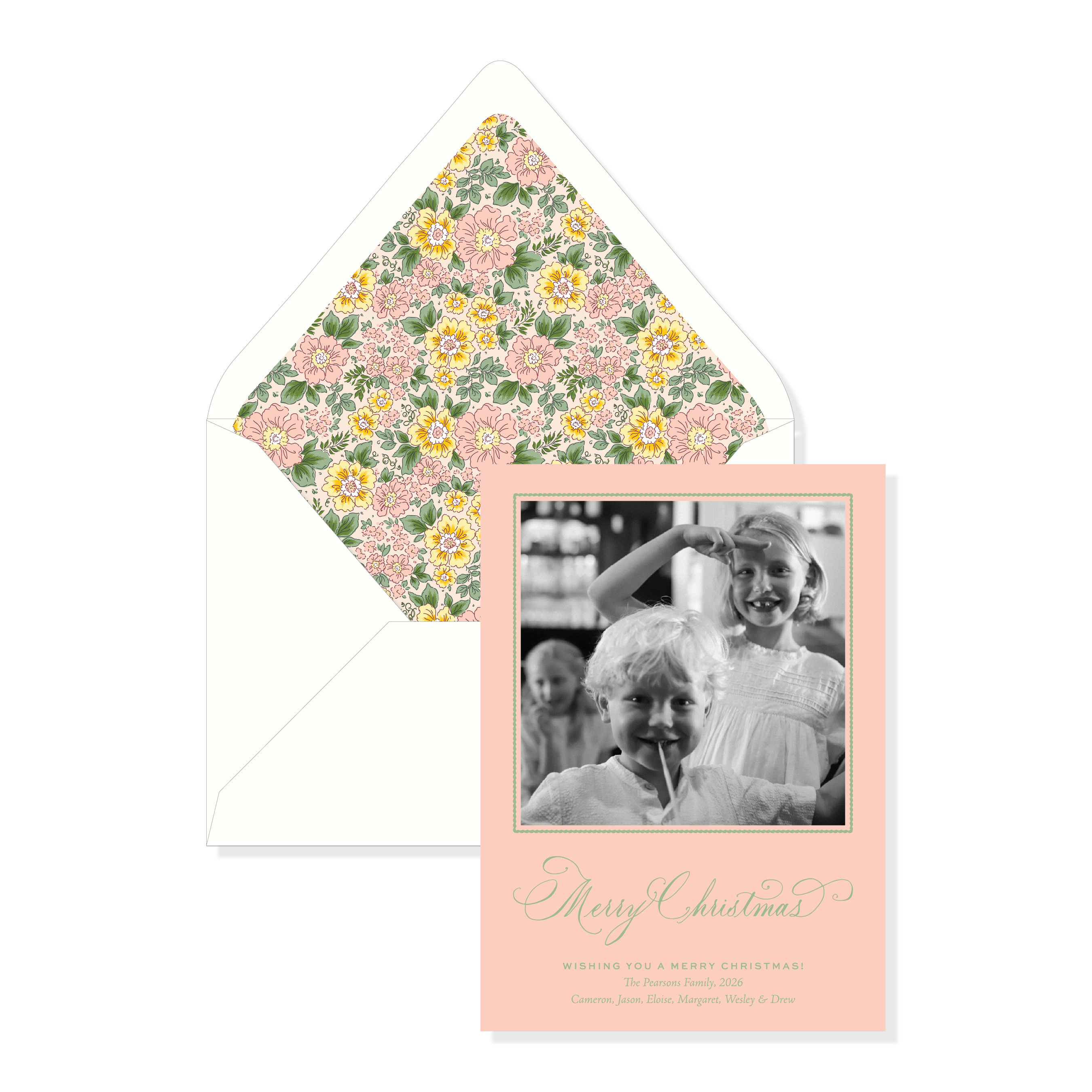 Meadowcroft Garden Classic Printed Holiday Card
