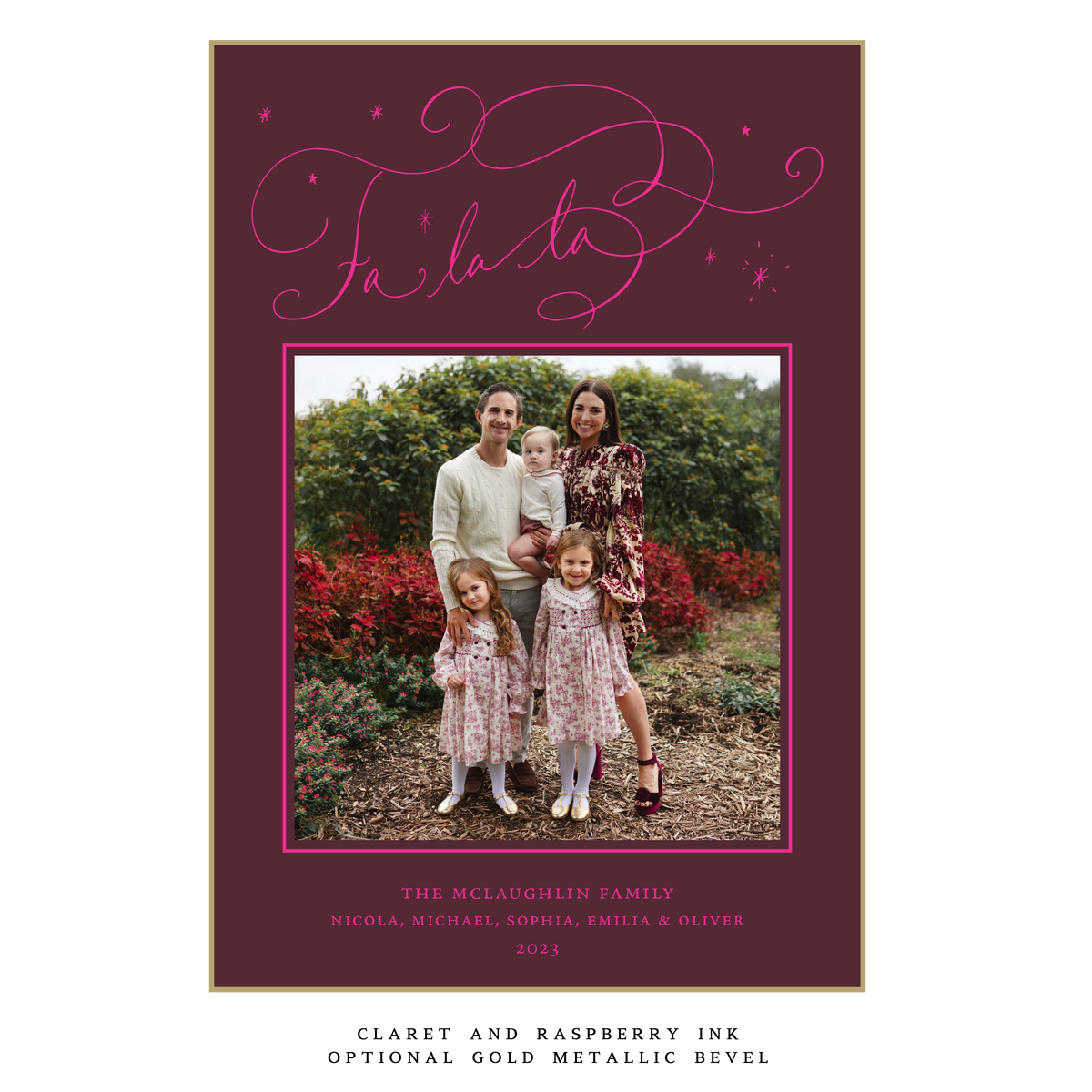 Melrose Large Luxe Holiday Card (Archive)