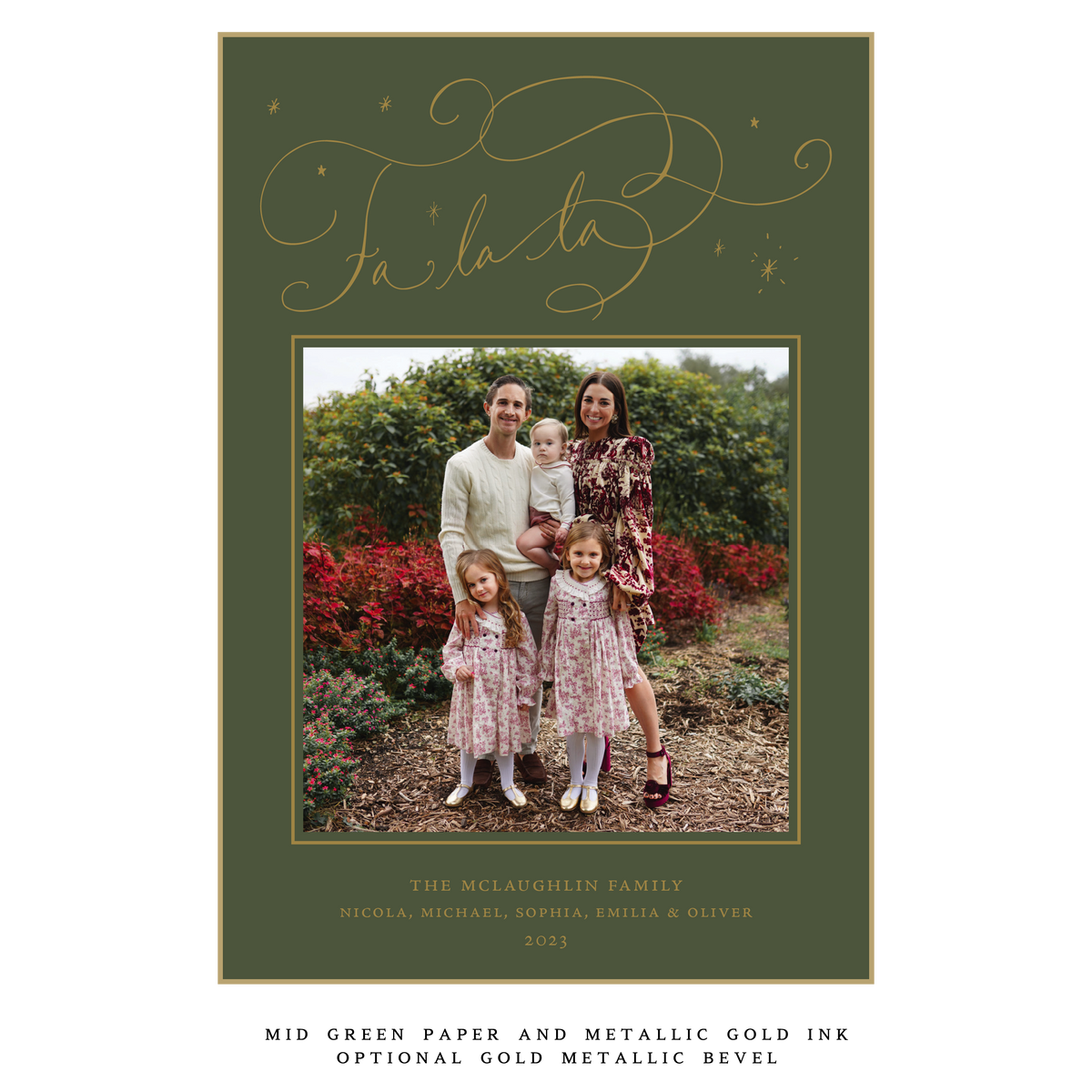 Melrose Large Luxe Holiday Card (Archive)