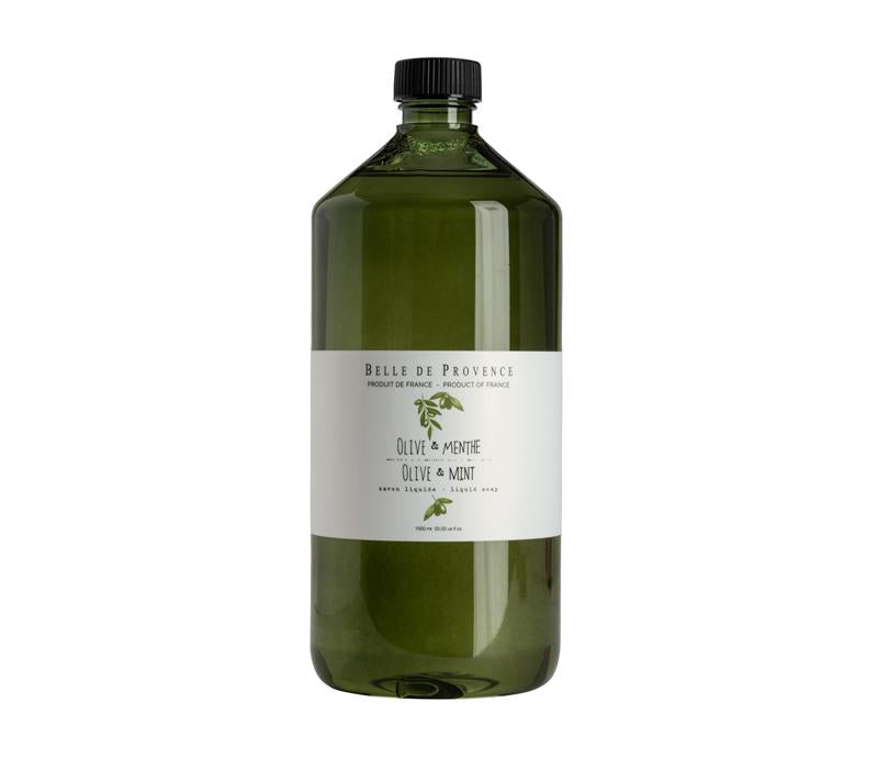 Olive and Mint Liquid Soap Refill, 1,000 ml