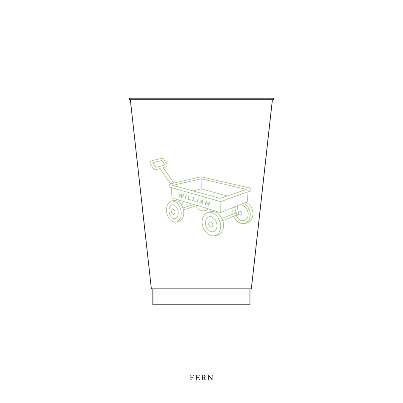 Camden Motif Reusable Party Cups | 14 oz