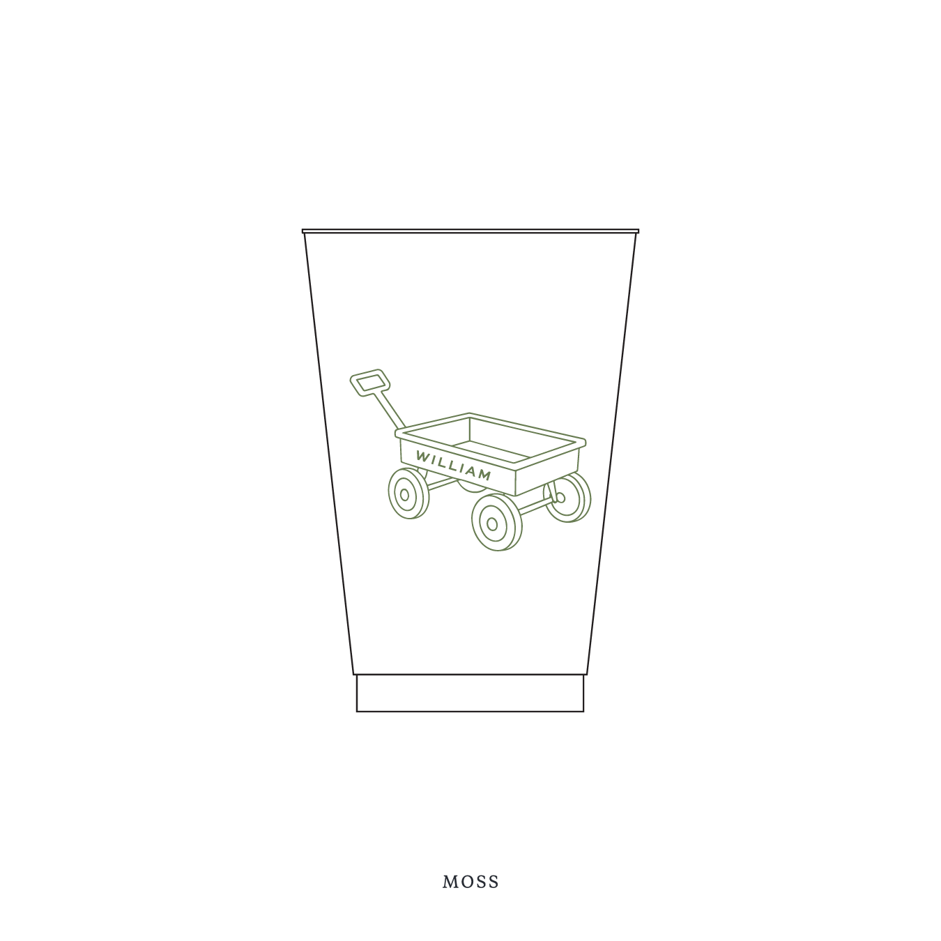 Camden Motif Reusable Party Cups | 14 oz
