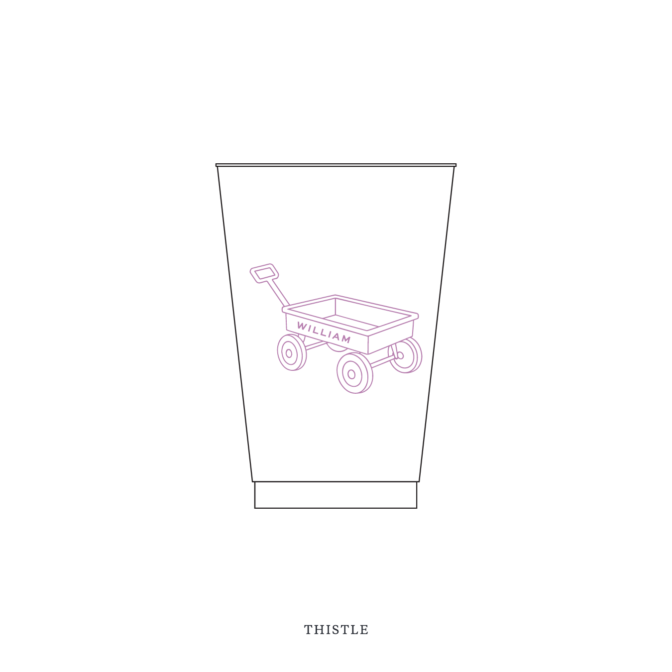 Camden Motif Reusable Party Cups | 14 oz