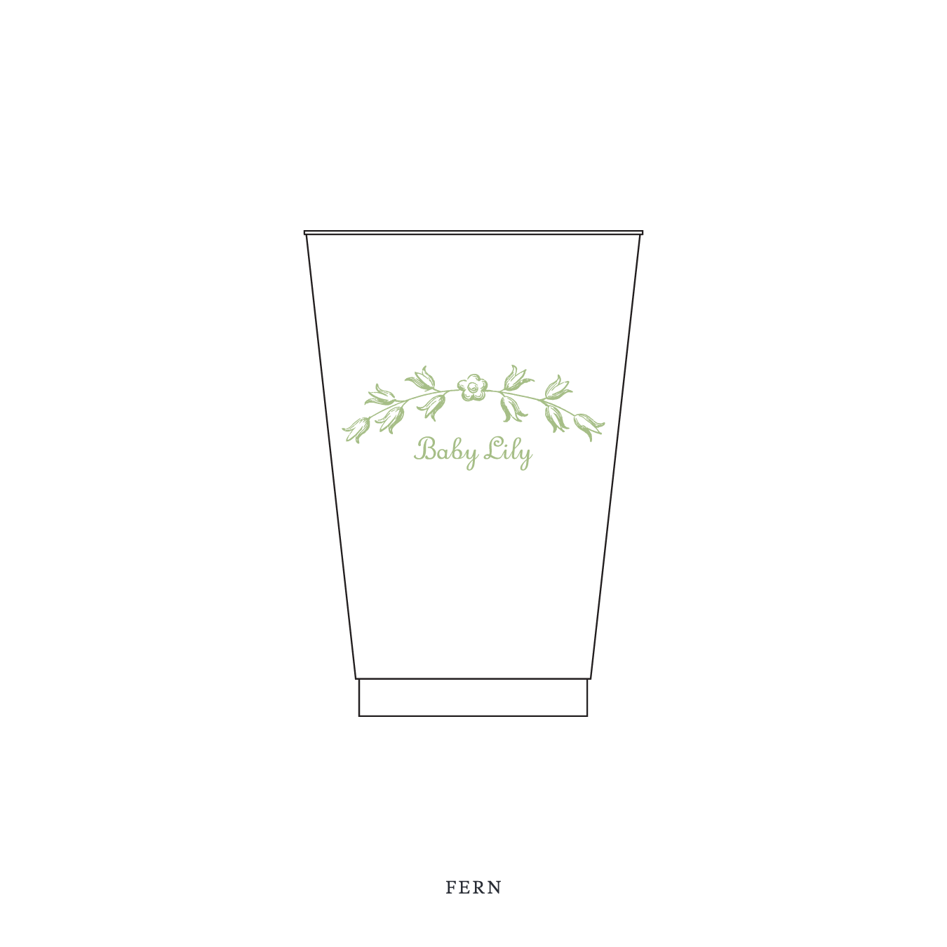Campbell Motif Reusable Party Cups | 14 oz