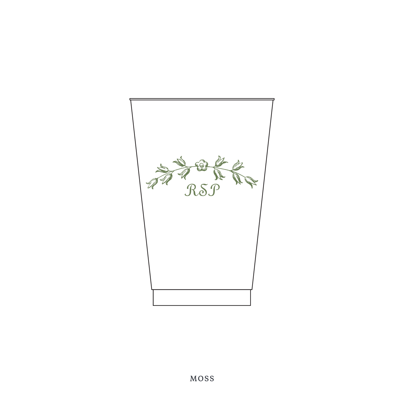Campbell Motif Reusable Party Cups | 14 oz