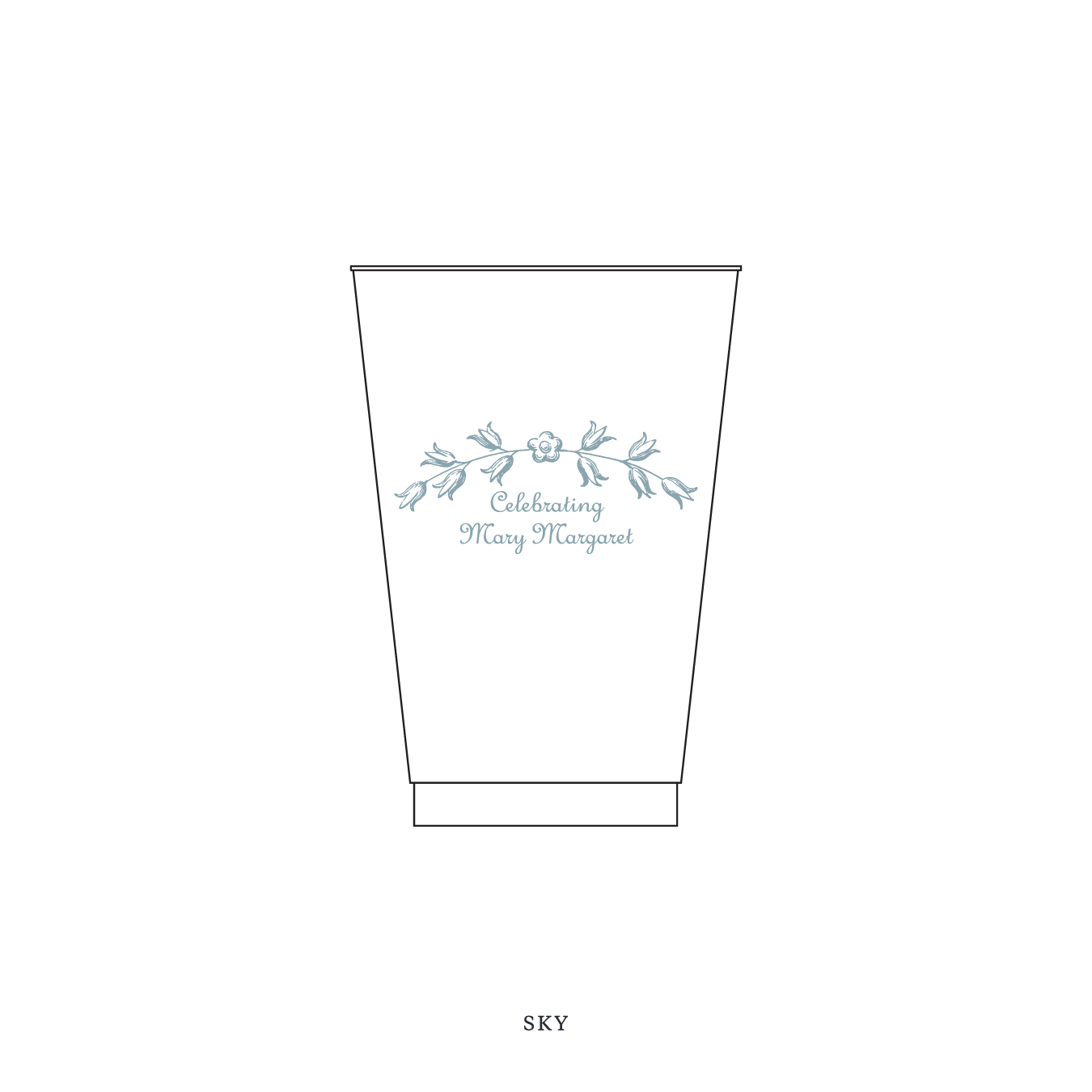 Campbell Motif Reusable Party Cups | 14 oz