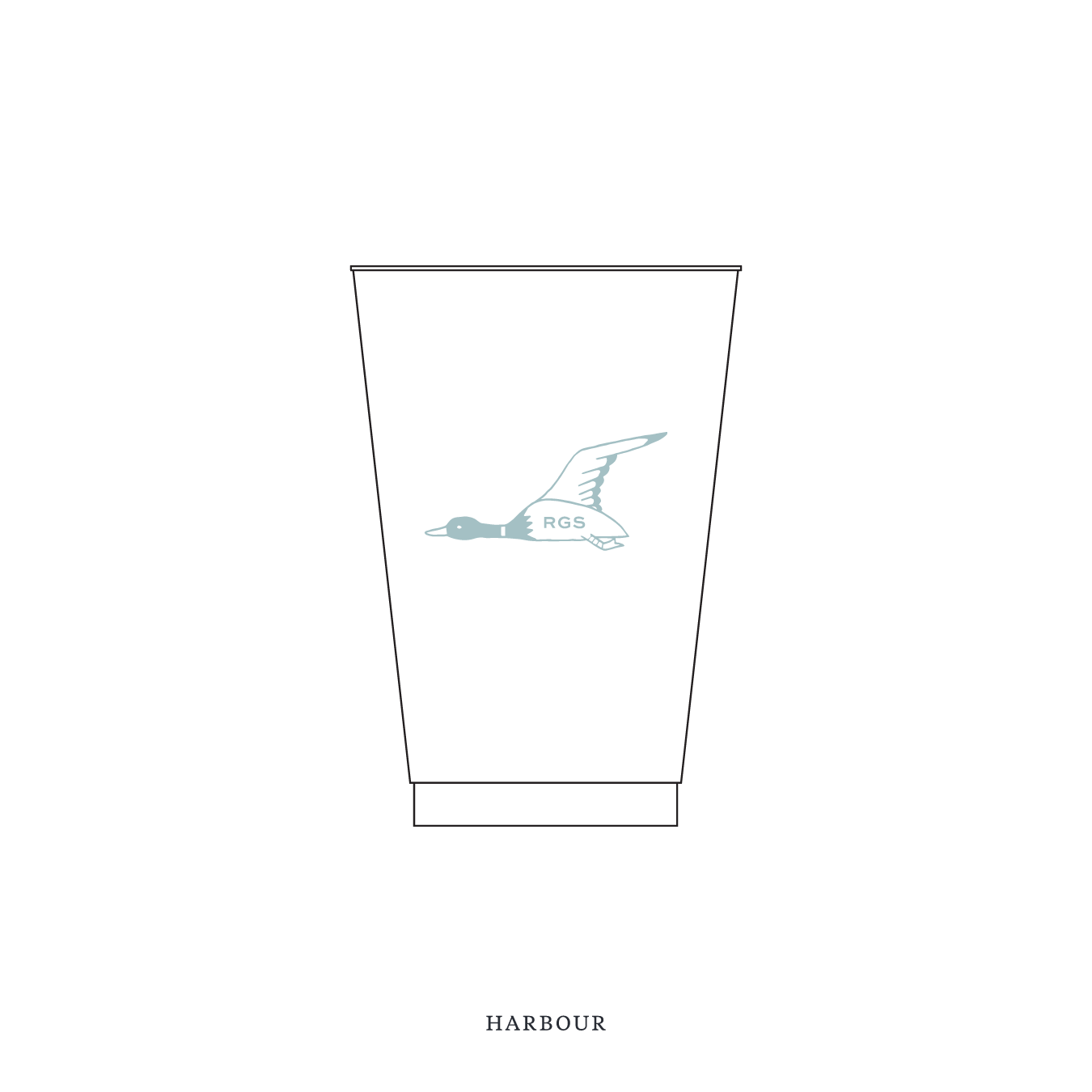 Hampstead Motif Reusable Party Cups | 14 oz
